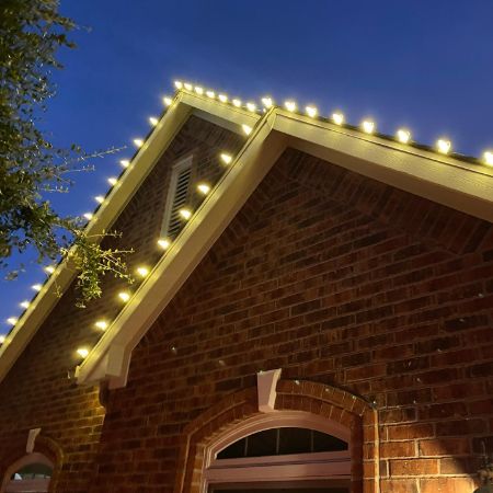 Professional full service christmas light installation in katy texas