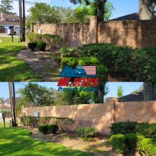 Fence Cleaning West Houston 1
